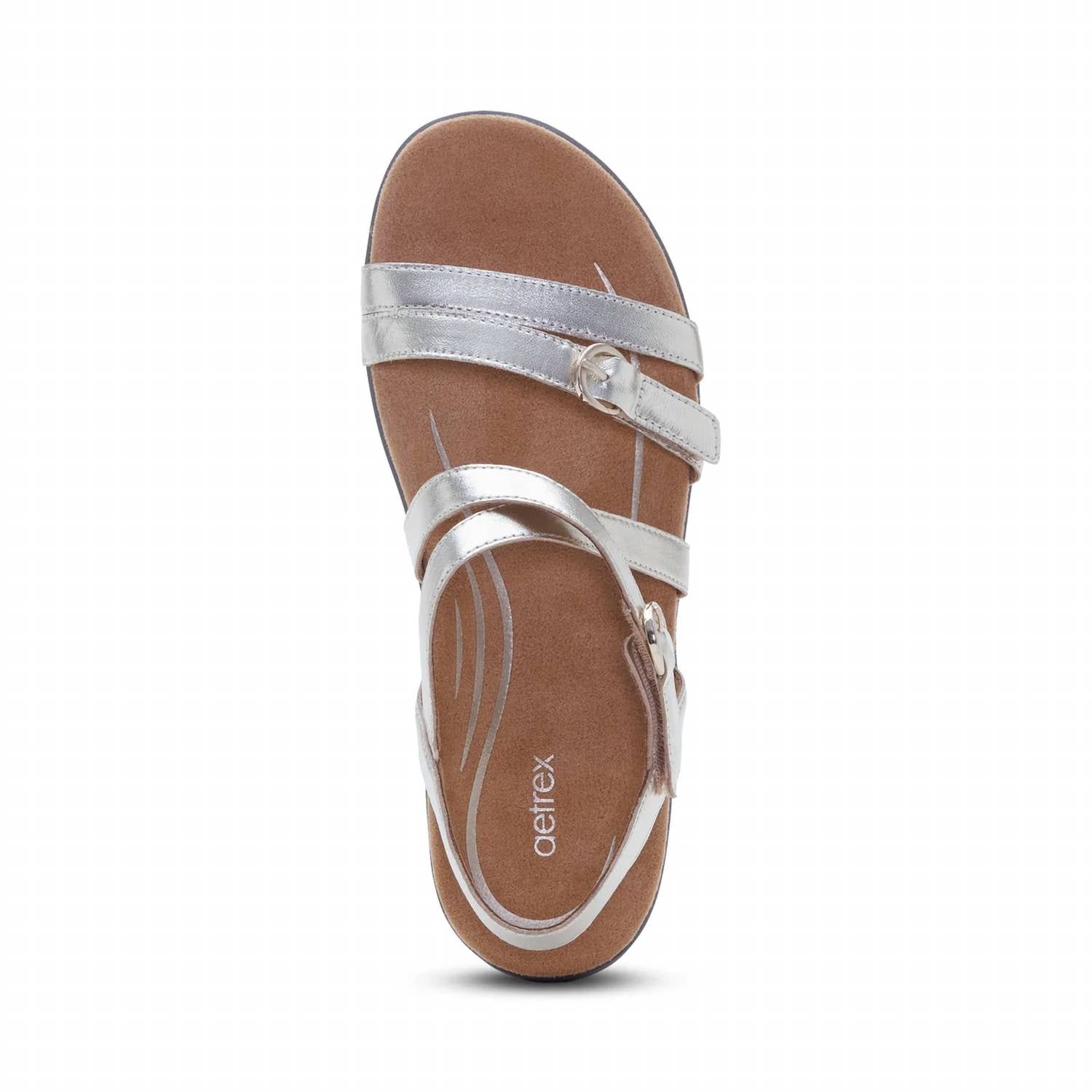 Aetrex - Women's Hadley Adjustable Quarter Strap Sandal