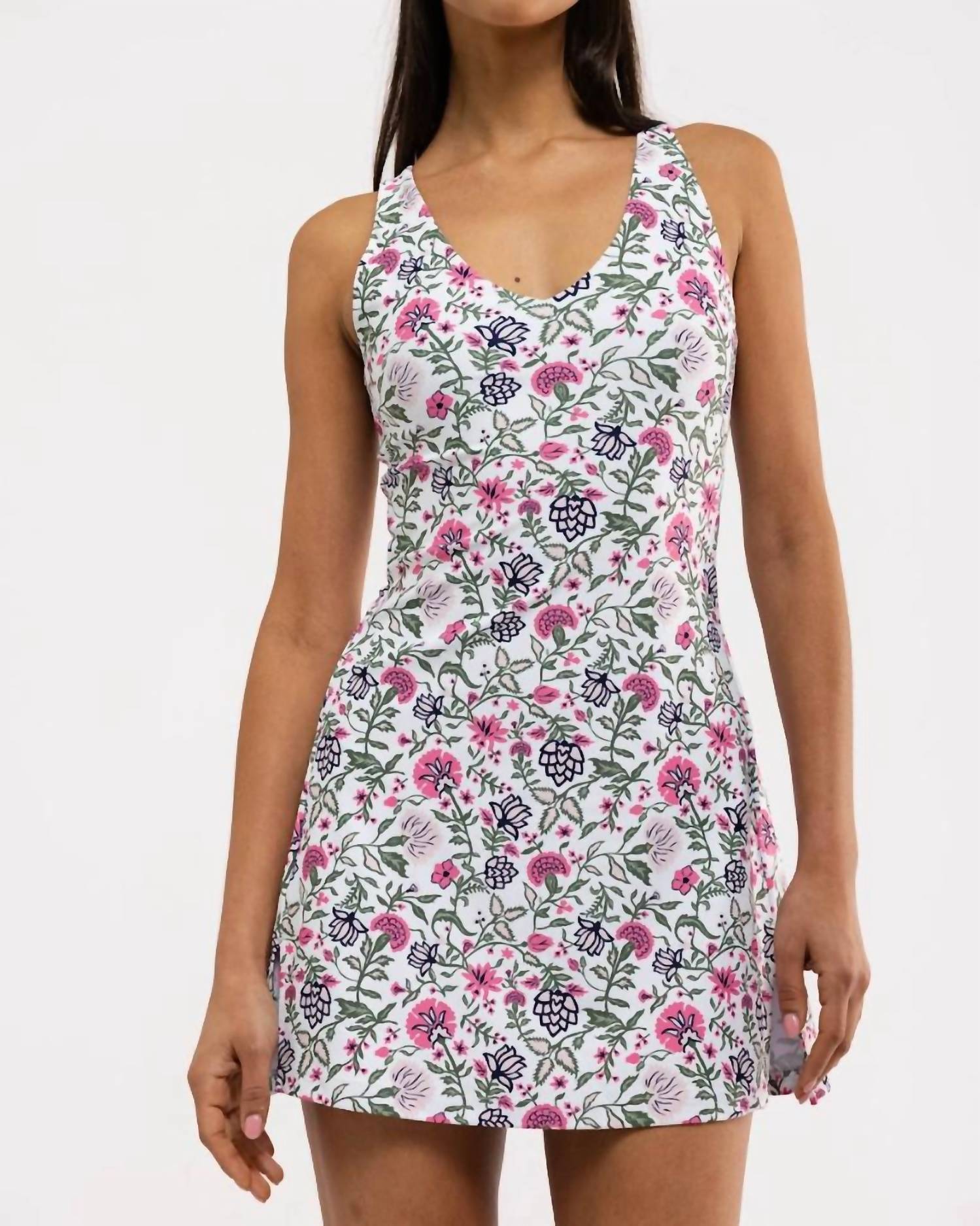 SMITH & QUINN Campbell Mini Dress in perennial play pink - women's dress