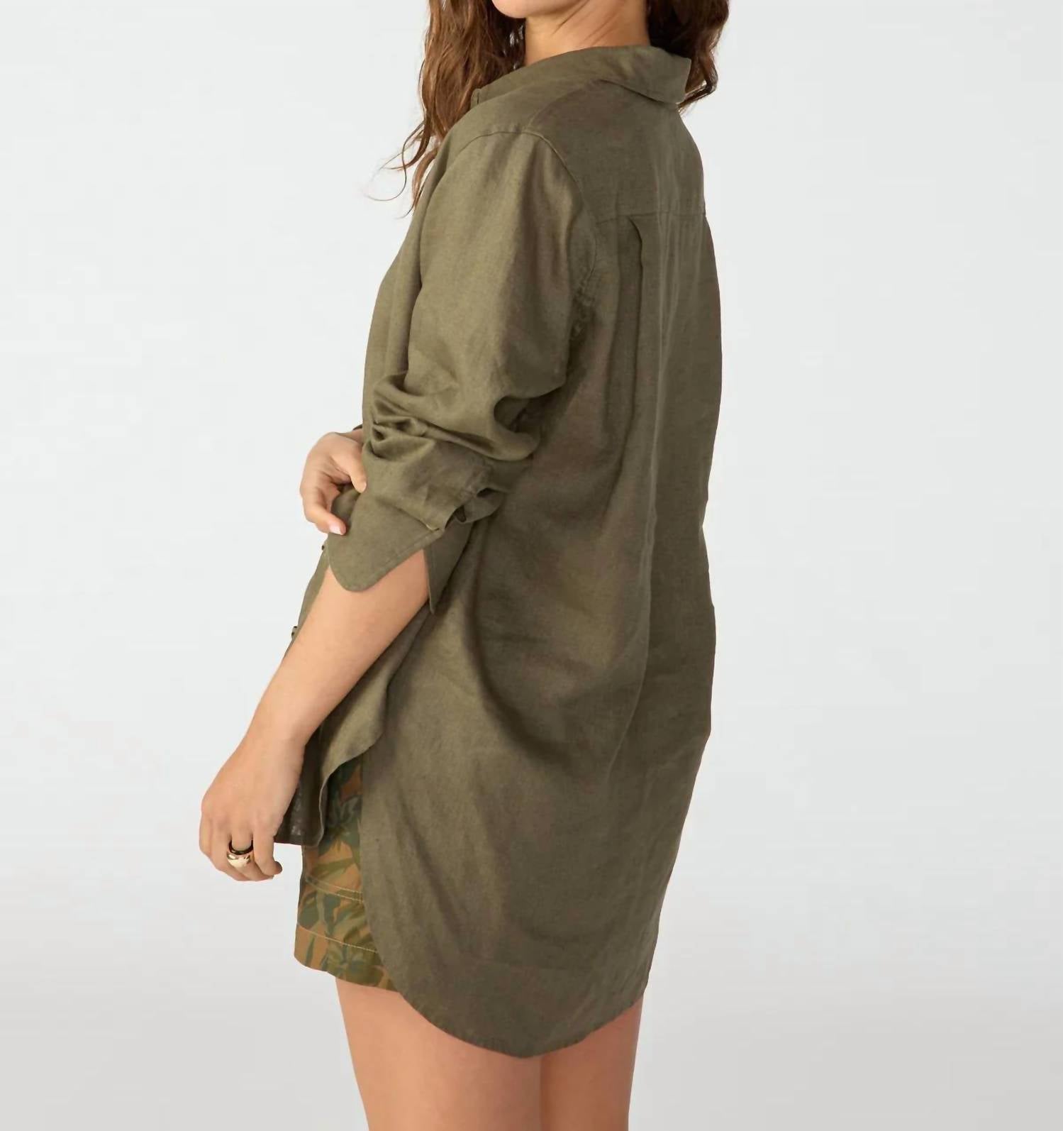 Sanctuary - Relaxed Linen Shirt