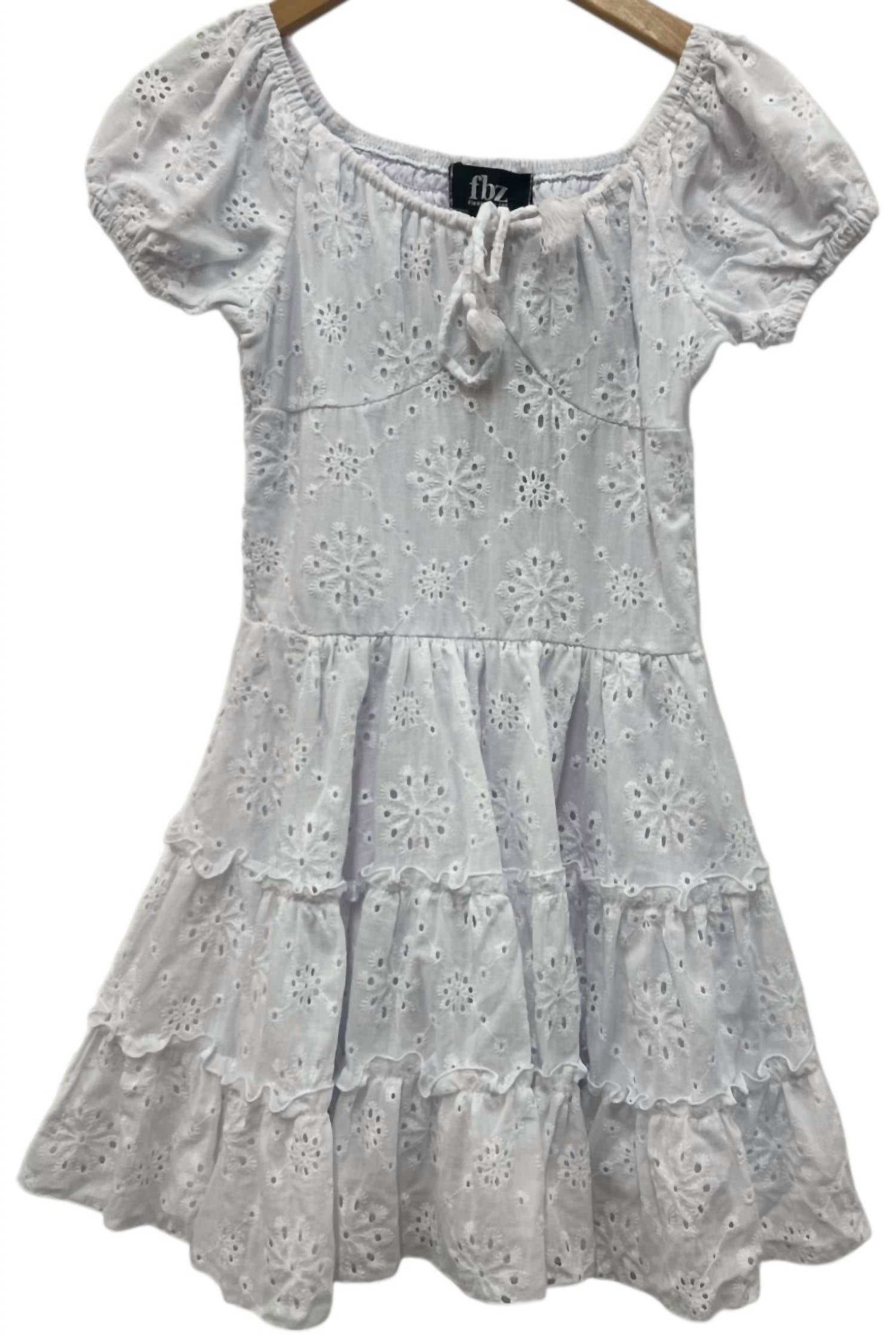Flowers By Zoe - Girl's Eyelet Dress
