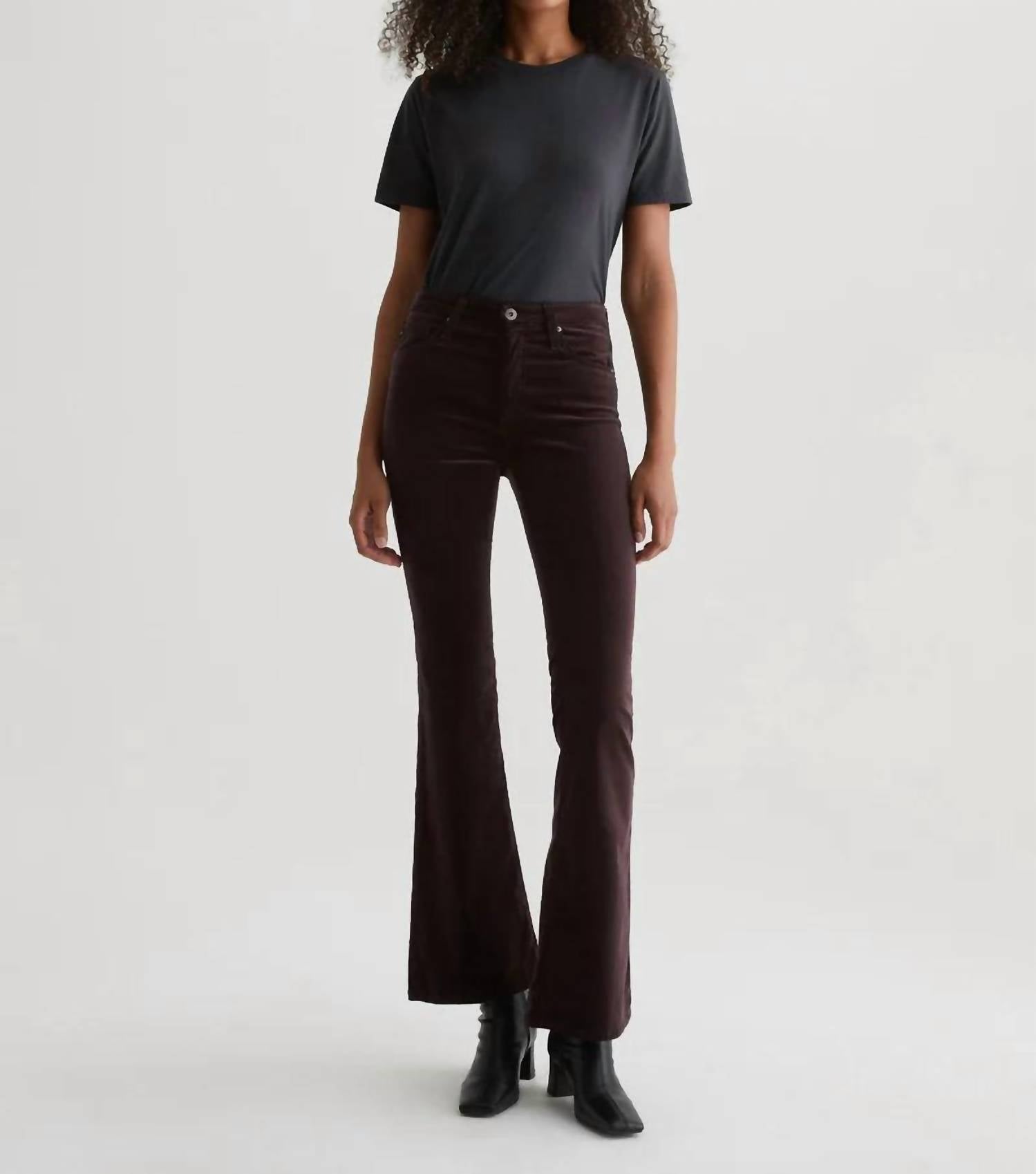 Ag Jeans - Velvet Farrah Boot Mid Rise Jeans