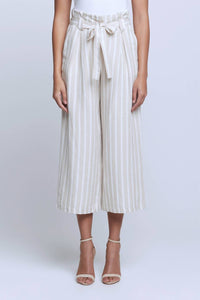 L'Agence - Samira Linen Paperbag Pant