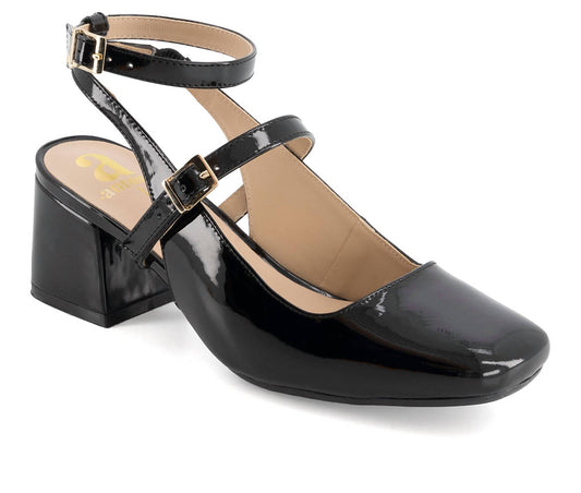 Andrea - Women's Patent Leatherette Pumps