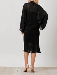 Maven West - Tie Front Kimono