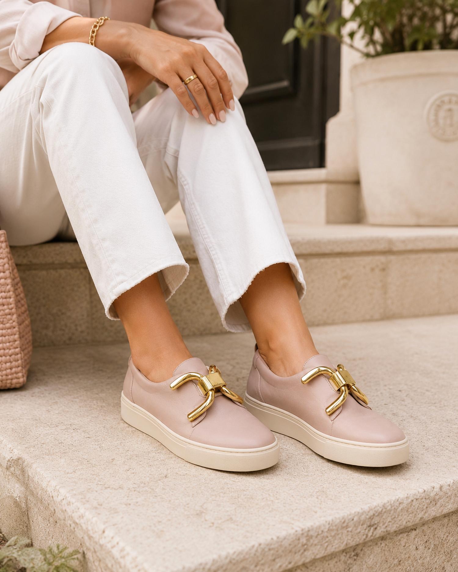 An Hour And A Shower - Women's KNOT Slip On Sneakers