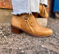 Halsa Footwear - Women's Michelle Leather Bootie