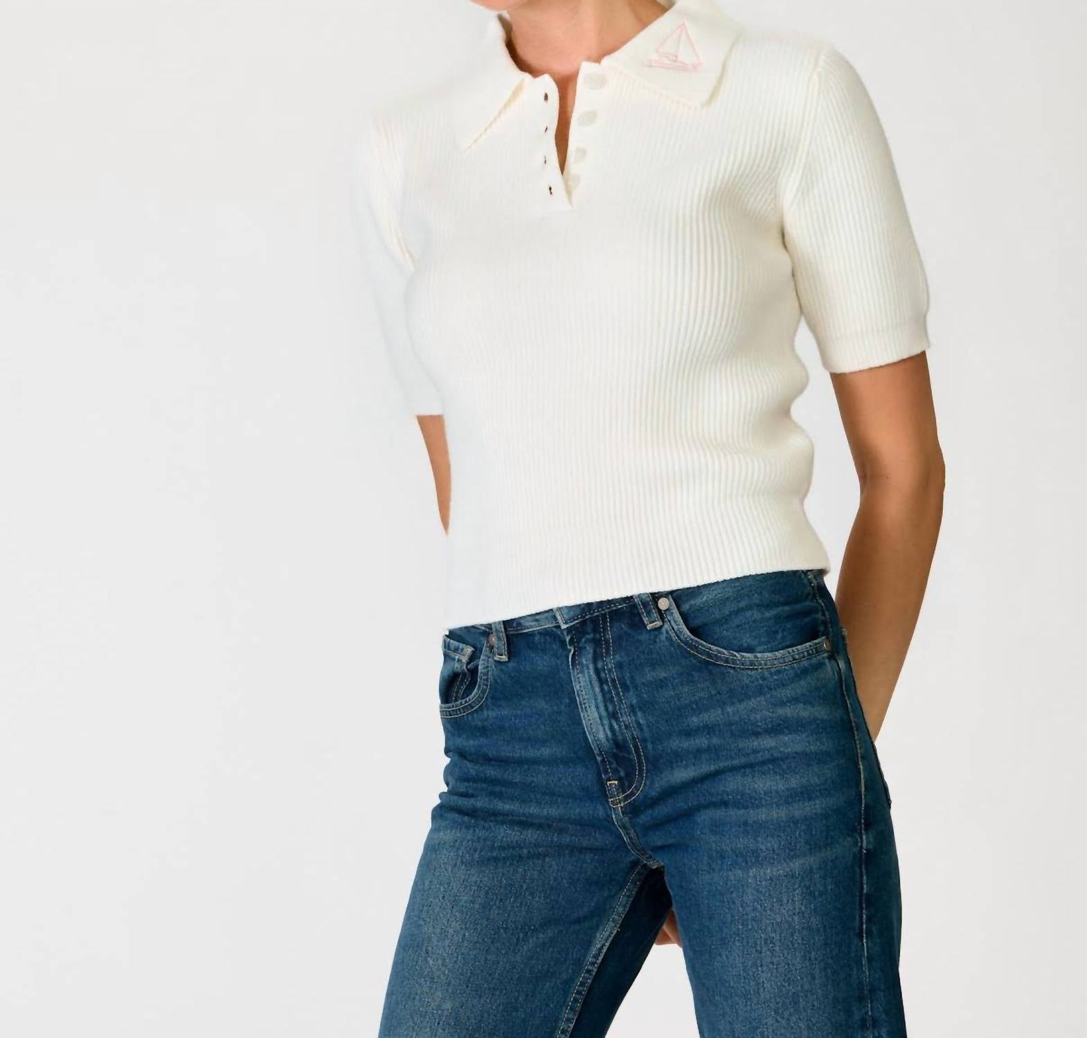 Line And Dot - Sailing Crew Neck Sweater