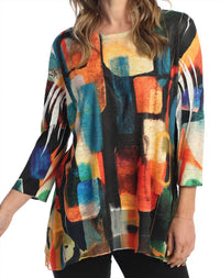 Jess & Jane - Tucson Chiffon Hem Top