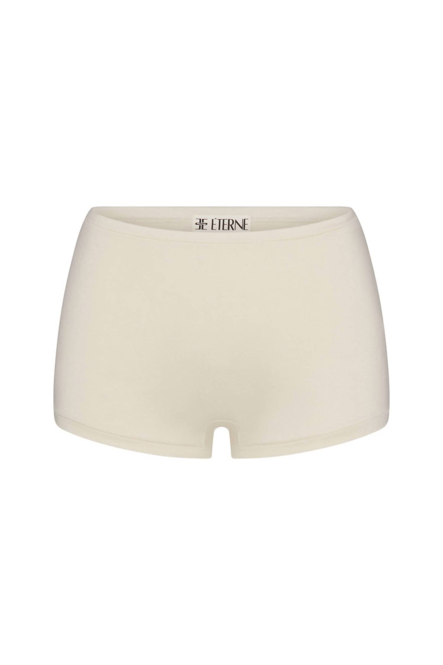 Eterne - Soft Jersey High Waisted Boy Short