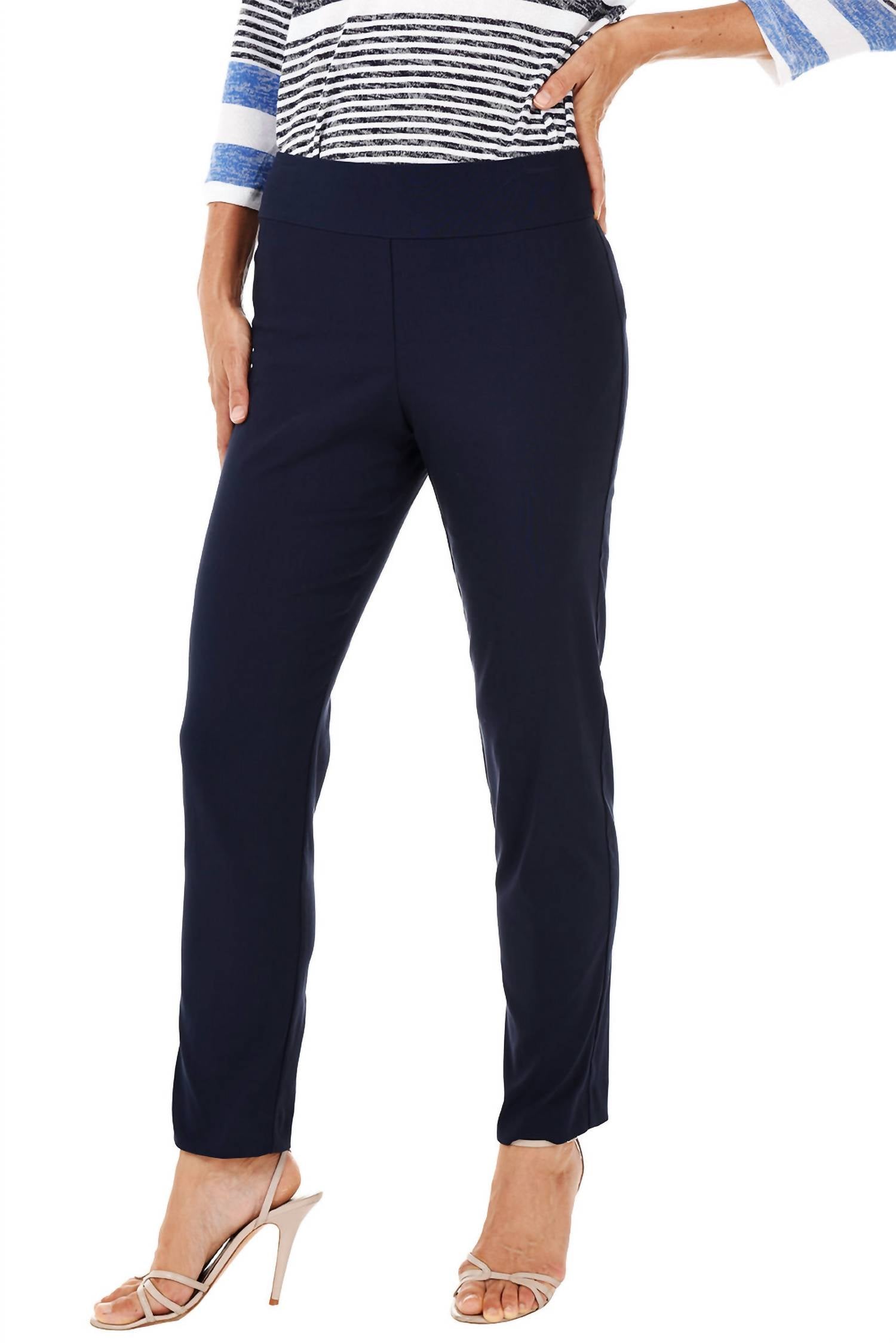 Krazy Larry - Classic Pull-on Ankle Pants