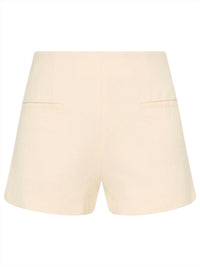 FAITHFULL THE BRAND Florine Mini Shorts in latte - women's shorts - view 5