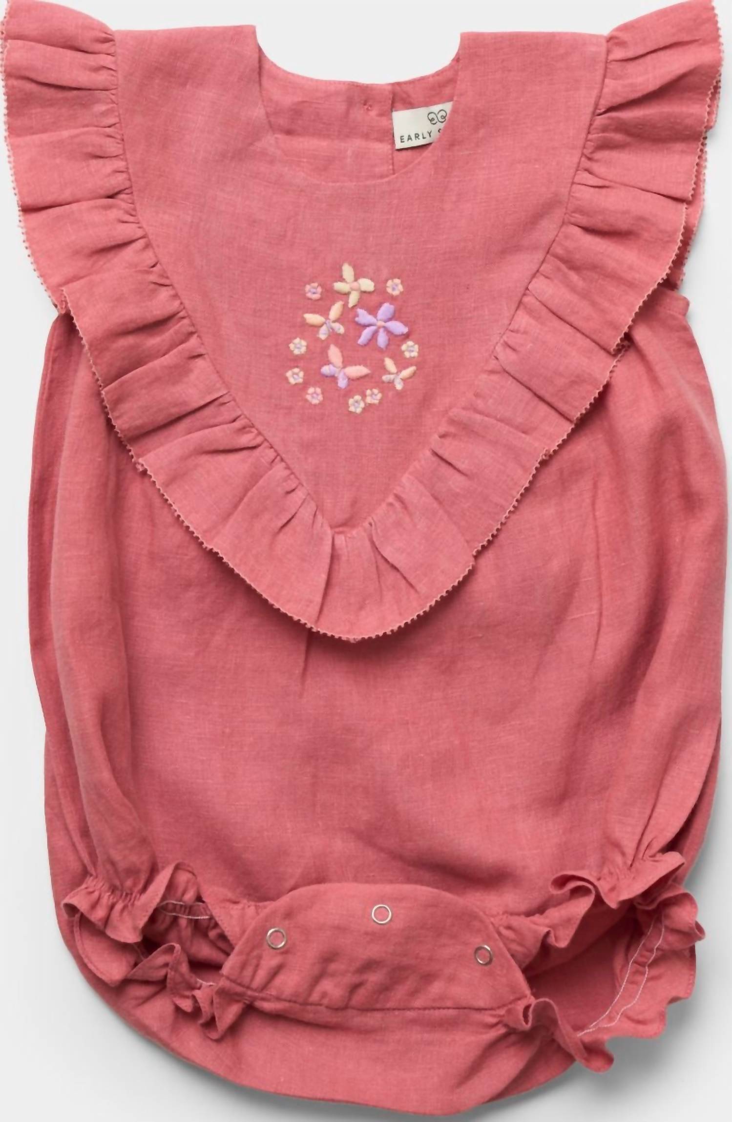Early Sunday - Baby Girl's Lucy Bubble Onesie