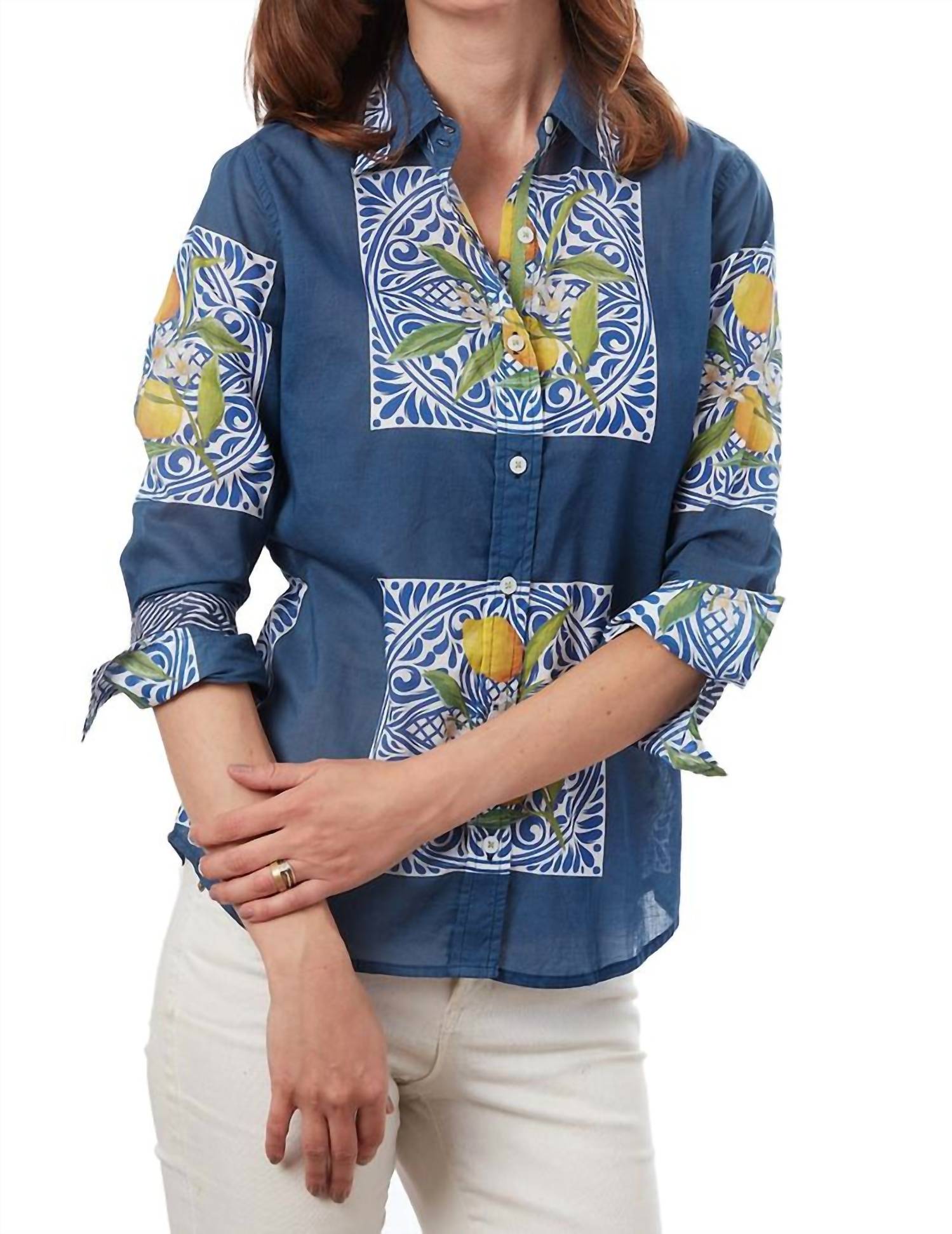Dizzy-Lizzie - Rome 3/4 Sleeve Shirt