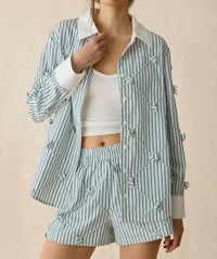 Maude Club - Atlas Stripe Shirt