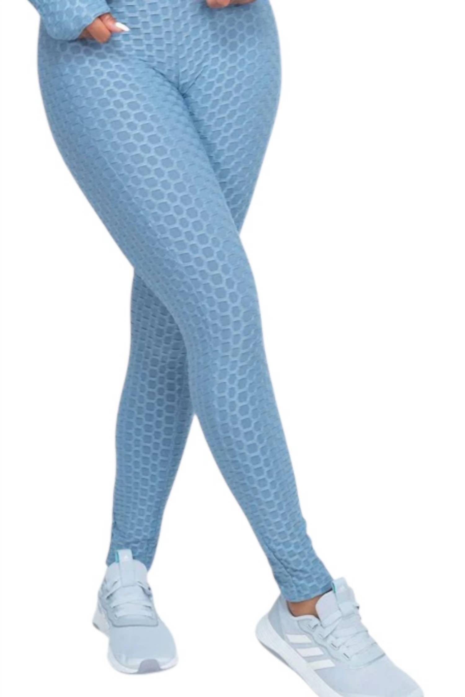 Shop Iris Basic - Honeycomb Top And Legging Set