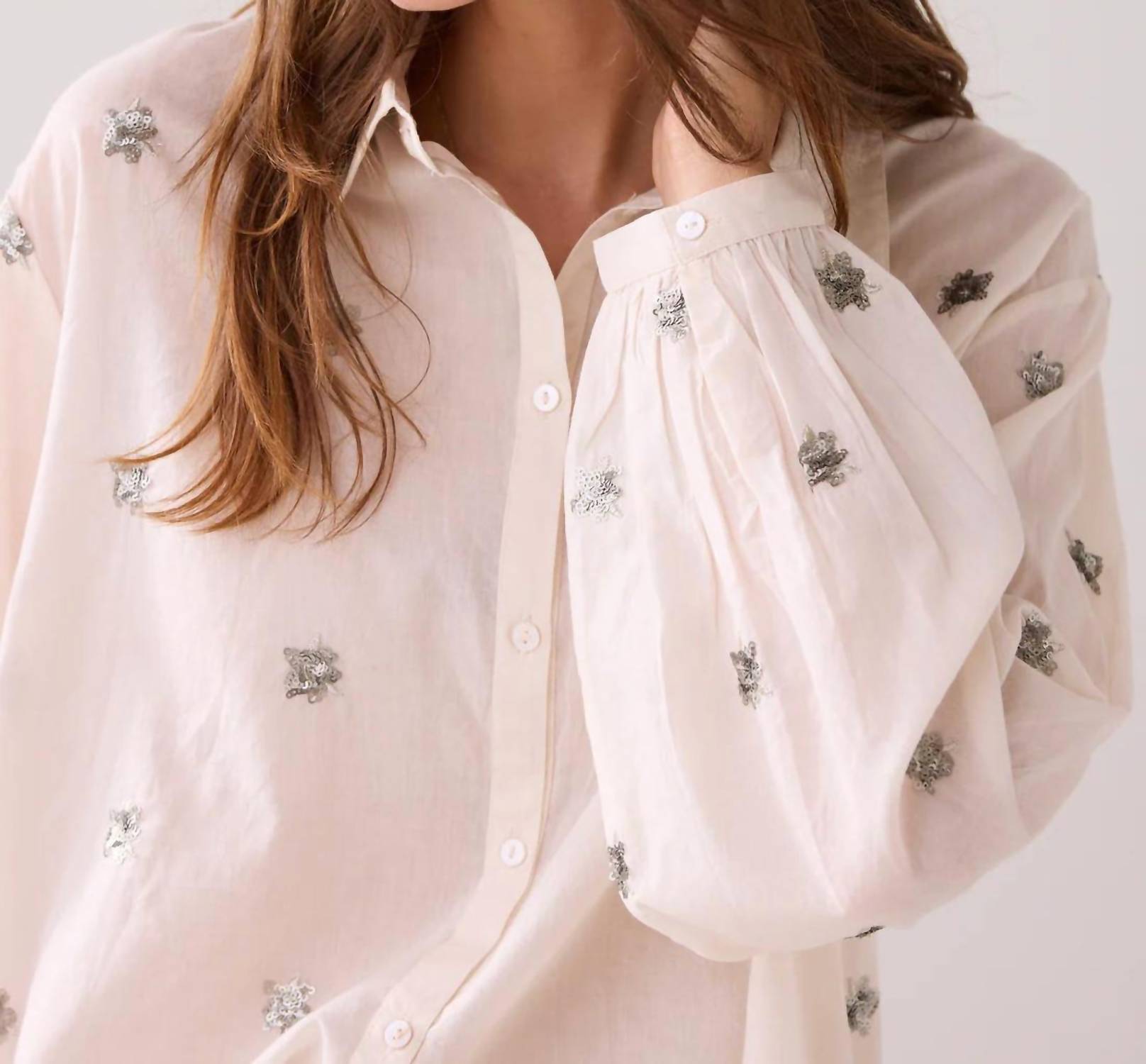 Summum - Scattered Embroidered Blouse