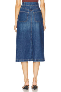 Frame - Modern Pocket Midi Skirt