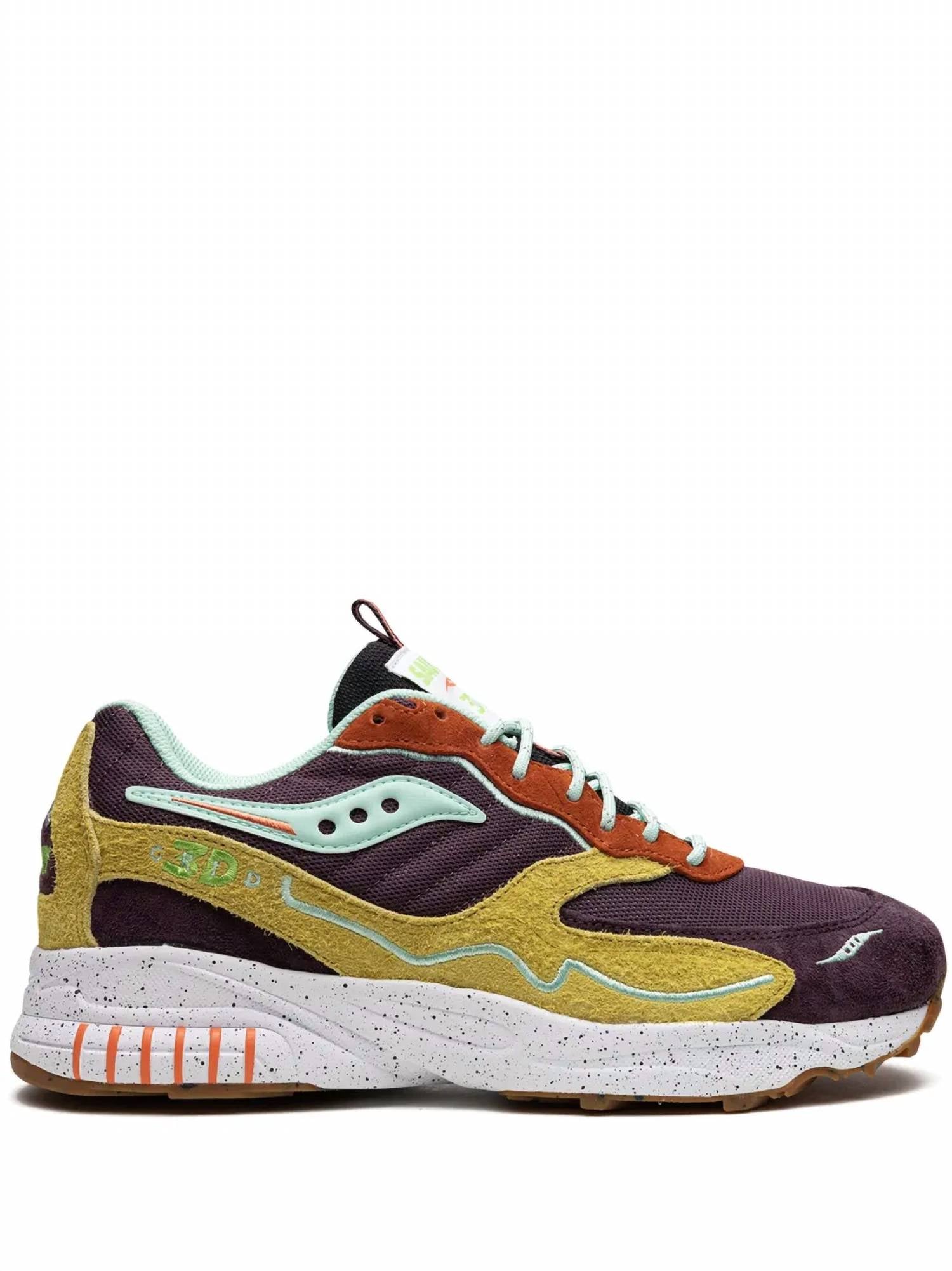 Saucony - Women's 3d Grid Hurricane Trailian Low Top Sneakers