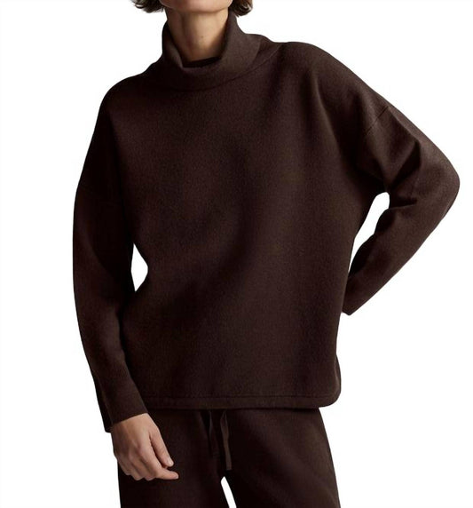 CAVENDISH ROLLNECK KNIT SWEATSHIRT