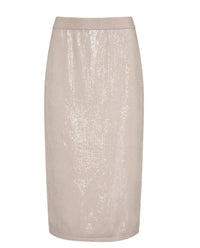Sanctuary Sparkle Sequin Pencil Midi Skirt in ink - women's skirt - alternate view