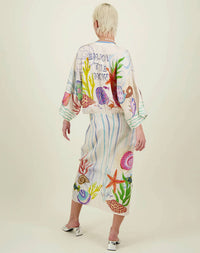 Me369 - Women's Sophia Kimono Dress