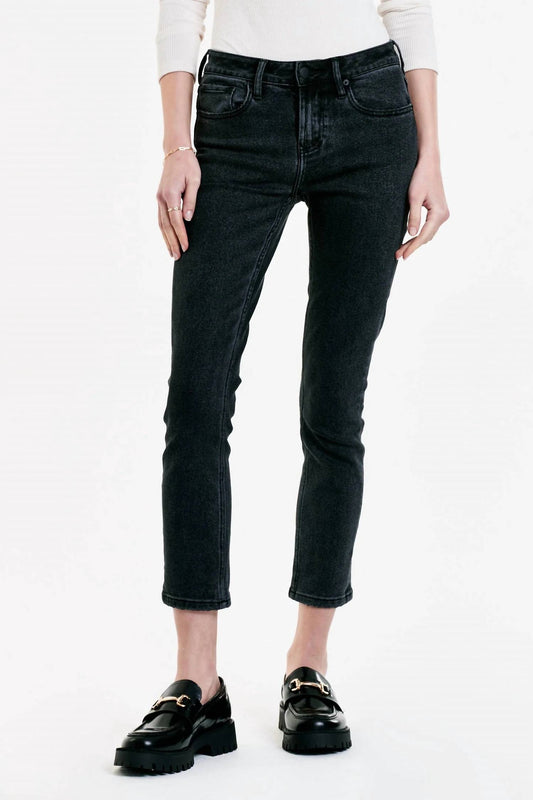 Blaire High Rise Slim Straight Jean