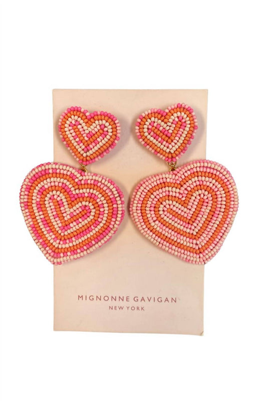 Mignonne Gavigan - Women's Vivi Heart Drop Earrings