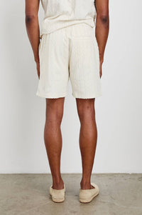 Rails Nova Short in ecru - men's shorts - detail view
