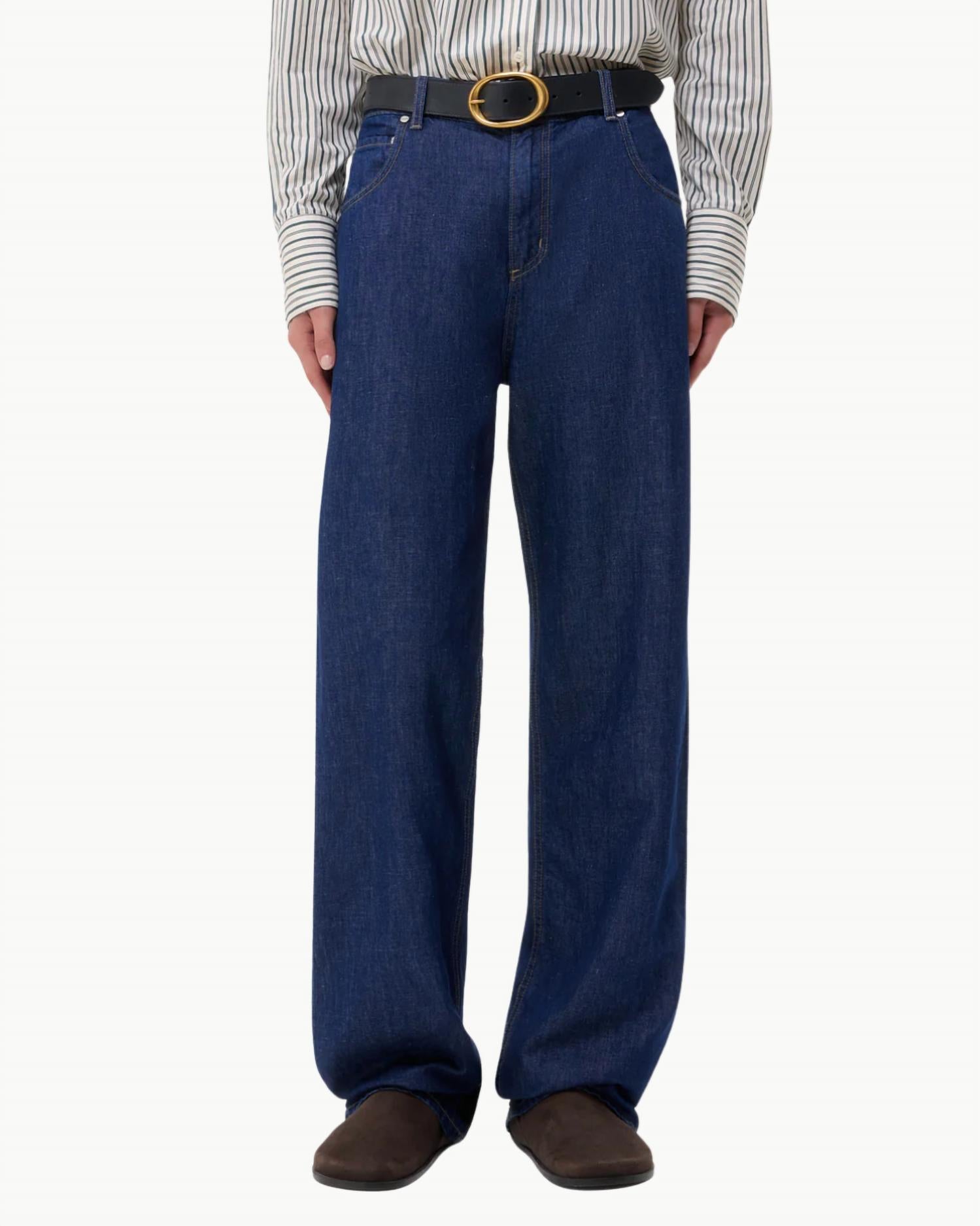 Twp - Easy Boy Mid-rise Straight Leg Pant