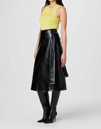 Toccin - Beatrice Croc Vegan Skirt