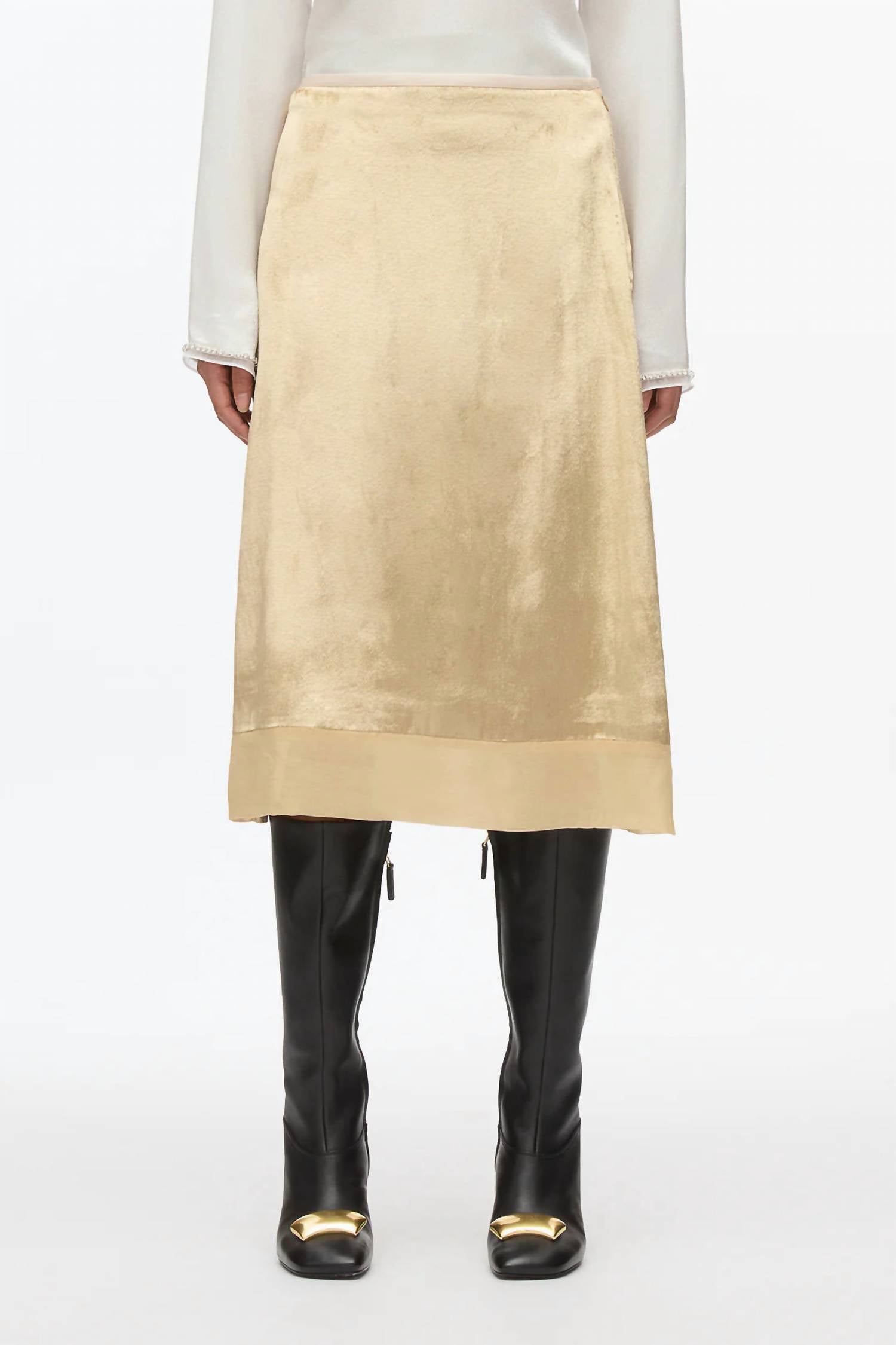 3.1 Phillip Lim - Velvet Slip Skirt