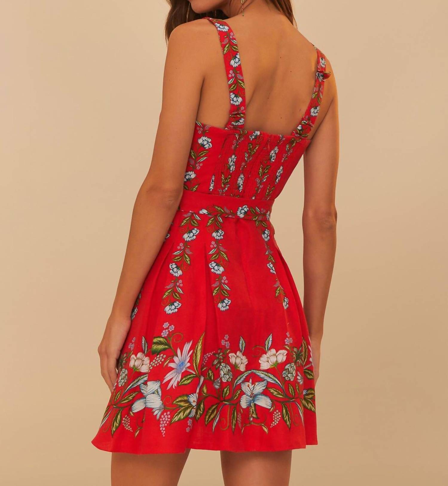 Farm Rio - Women's Sleeveless Mini Dress