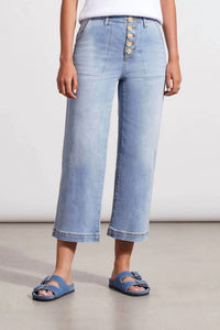 Tribal - Brooke High Rise Hugging Crop Jeans