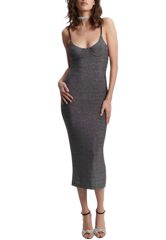 Bardot - SAOIRSE LUREX MIDI DRESS