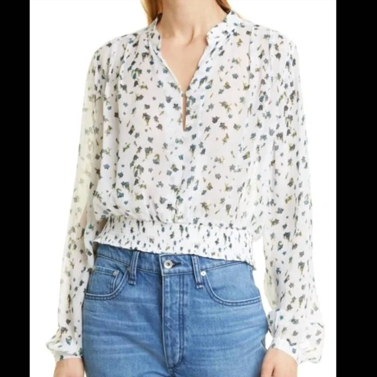 Rag & Bone - Calista Sheer Long Sleeve