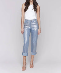 Charlie B - Foil Cuff Pant