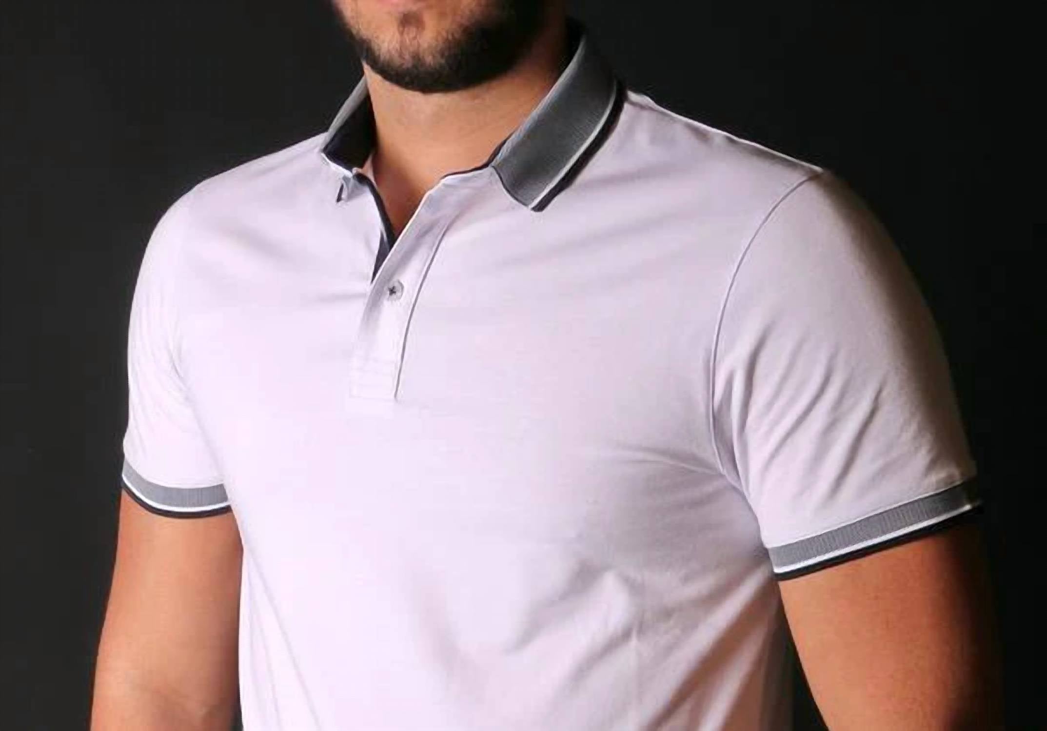 Eight X - Slim Fit Polo With Contrasting Collar