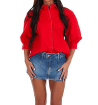 Day + Moon - Women's Crush Worthy Button Down Top