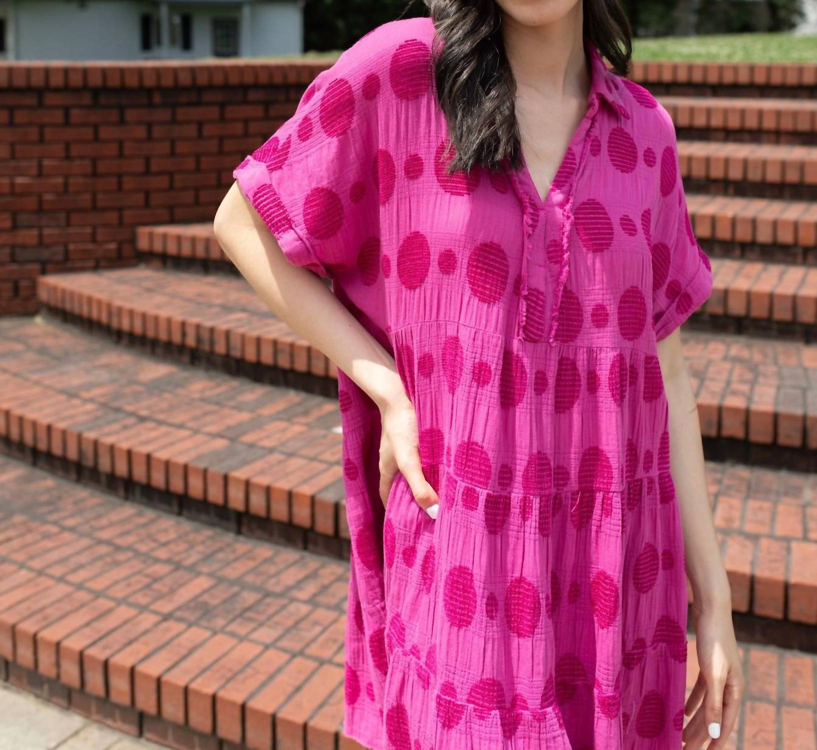 Umgee - Ripple Casual Dress