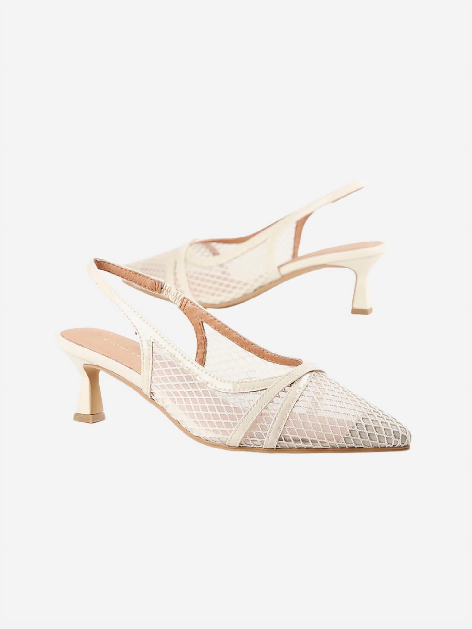 All Black - Women's Mesh Princess Low-heel Shoes