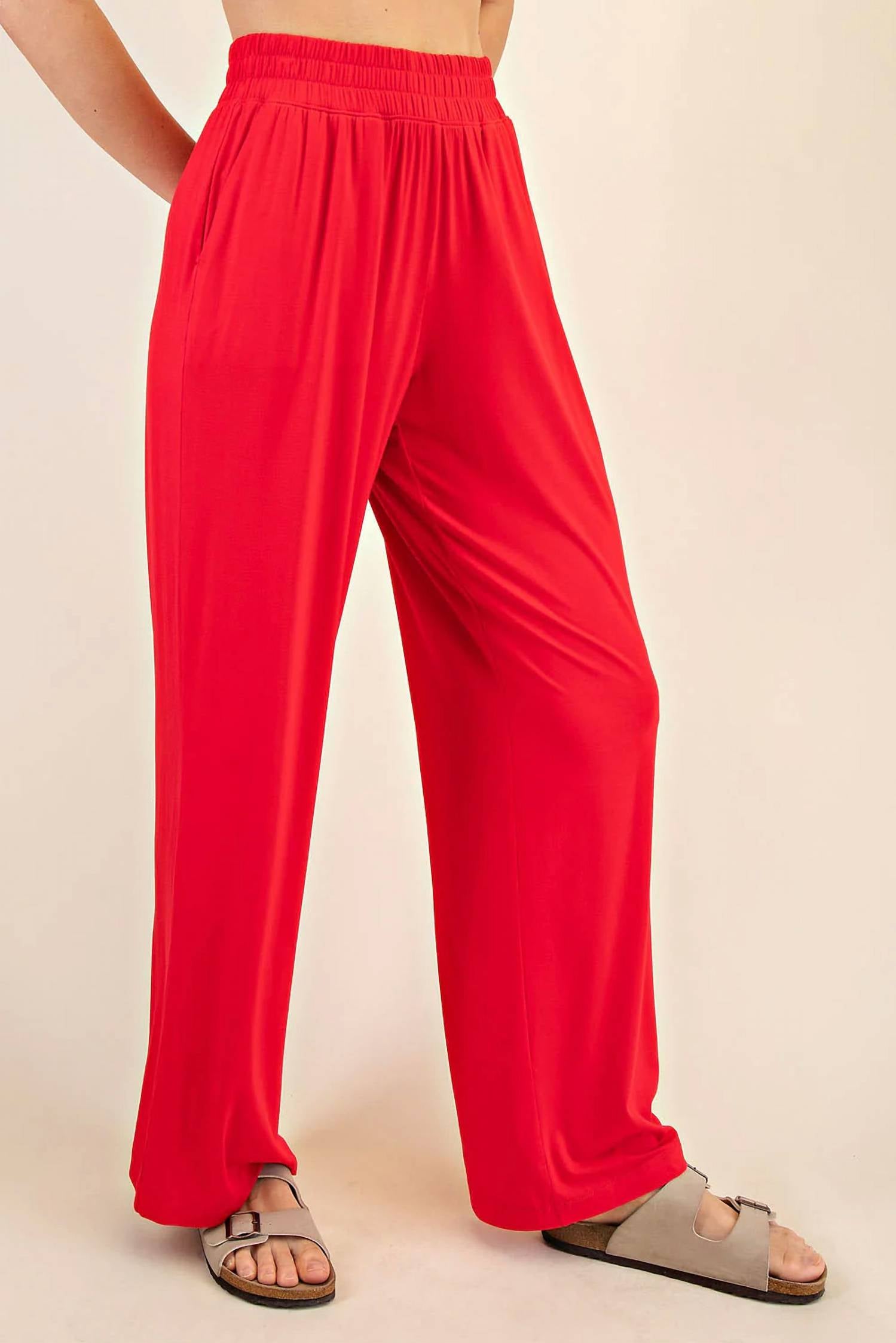 Rae Mode - Viscose Modal Wide Leg Pant