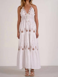 Elan - Maxi V-neck Dress