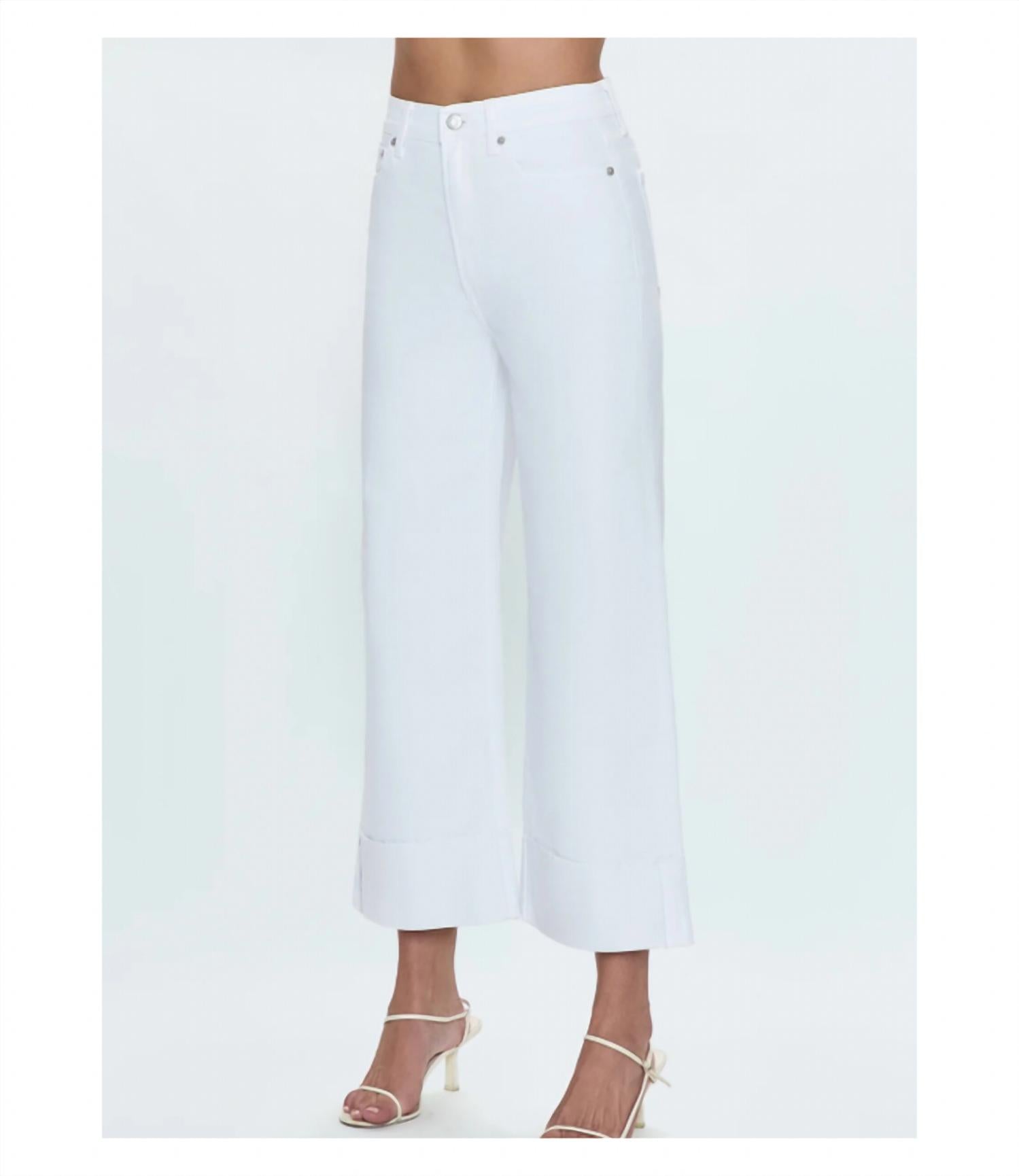 Pistola - Lana Crop Cuffed High Rise Jeans
