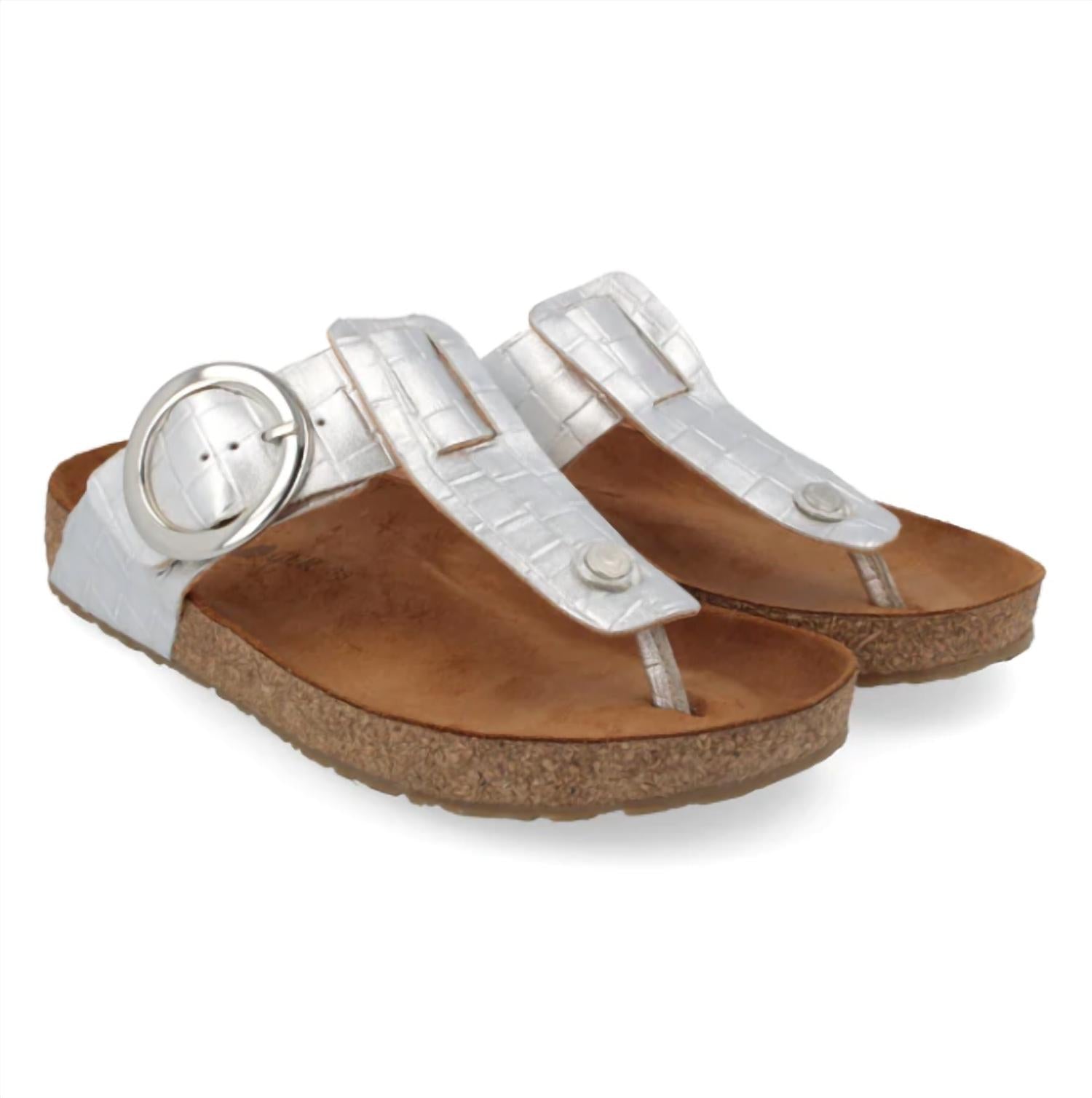 Haflinger - Women's Corinna Round Buckle Sandal