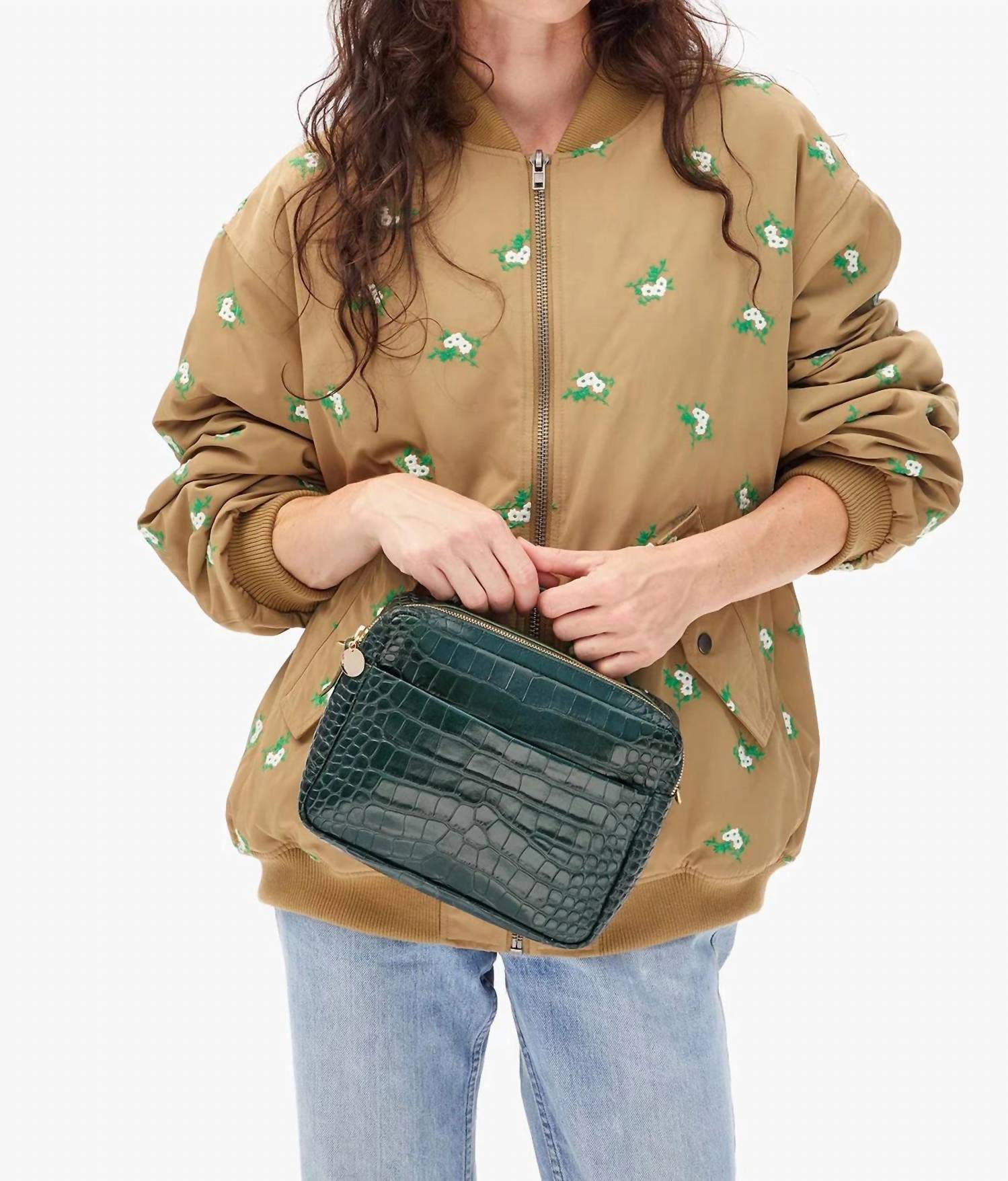 Clare V. - Women's Mirabel Structured Crossbody Bag