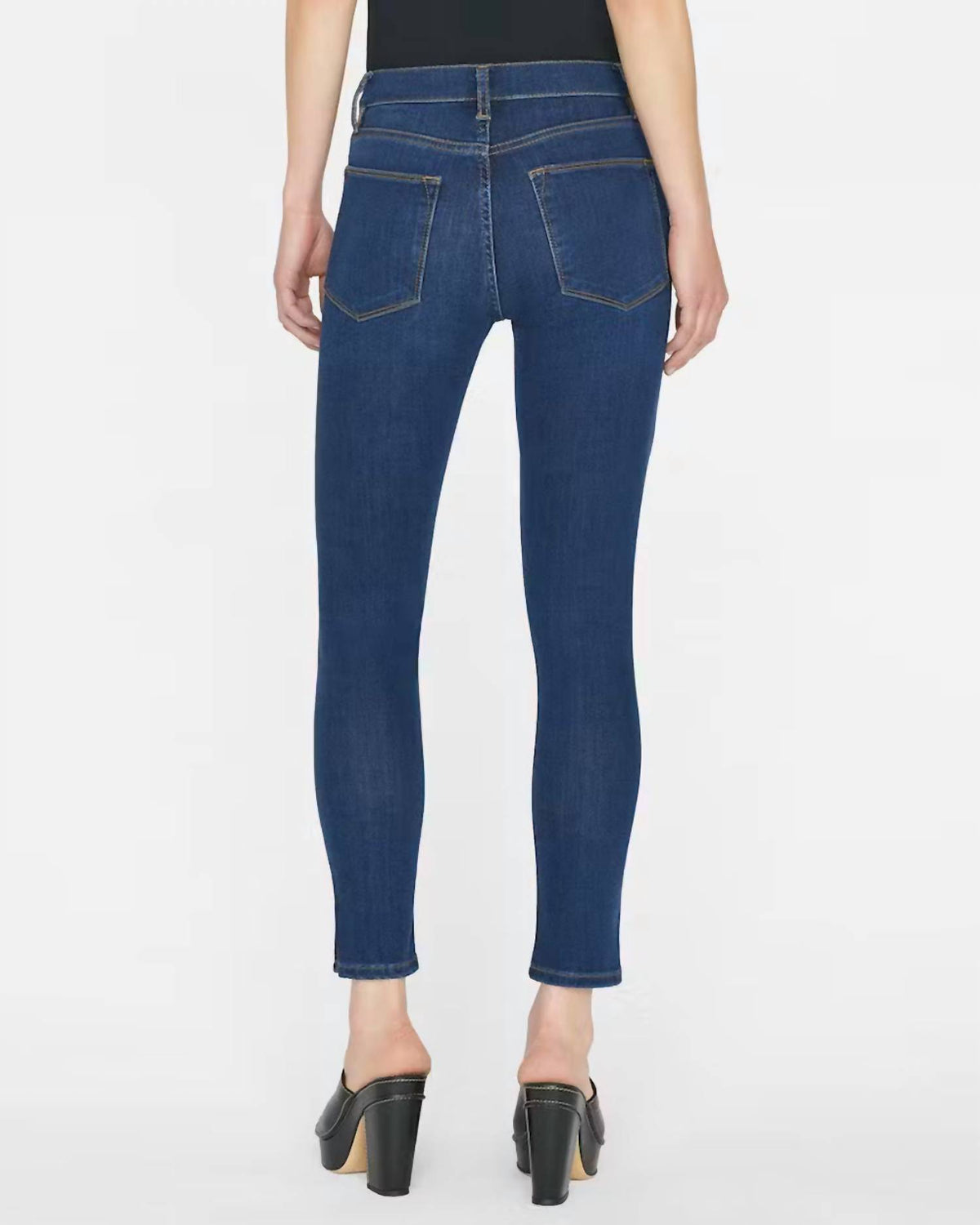 LE HIGH SKINNY SIDE SLIT JEAN