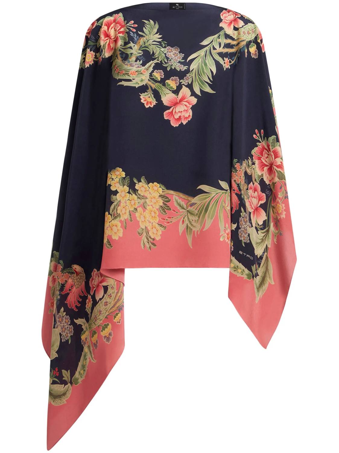 Etro - Silk Poncho