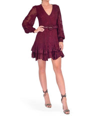 Hemant & Nandita - Tiya Long Sleeve Mini Dress