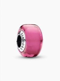 Pandora Women's Mini Murano Glass Charm in pink - women's item