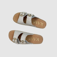 Kanna - Women's Candy Double Buckle Slide Sandal